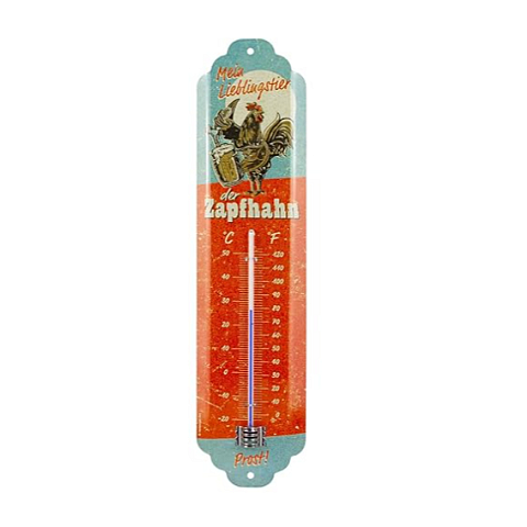 Nostalgic Art 45105008 Umgebungsthermometer Flüssigkeitsumgebungs-Thermometer Drinnen Mehrfarbig