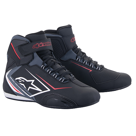 Alpinestars 2544519-153-8 Motorrad-Schuh Männlich Erwachsener Schwarz, Grau, Weiß