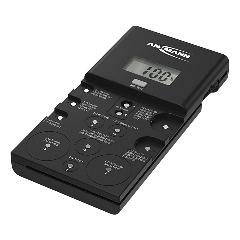 Ansmann 1900-0100 Batterietester Schwarz