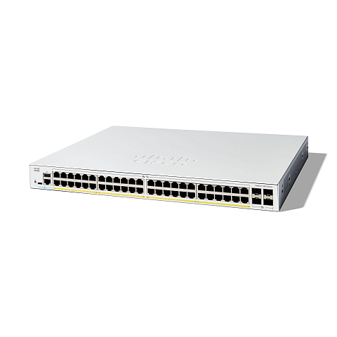 Cisco C1300-48P-4X Netzwerk-Switch Managed L2/L3 Gigabit Ethernet (10/100/1000) Weiß