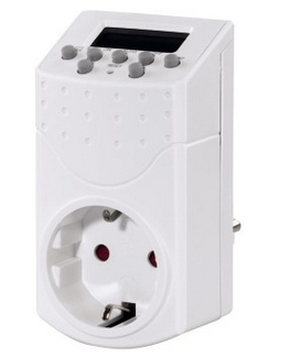 Hama Mini Weiß Wochentimer