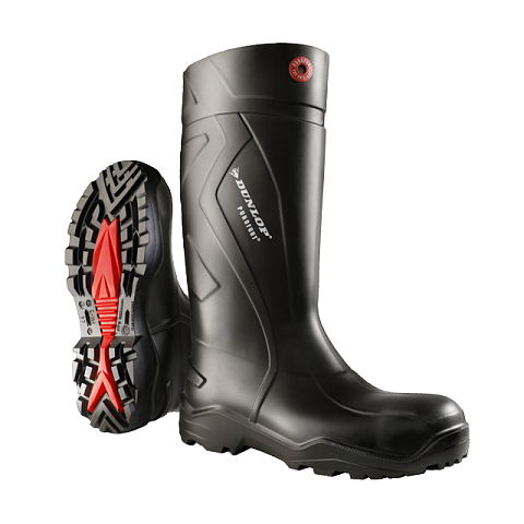 Dunlop Purofort+ Unisex Erwachsener Schwarz
