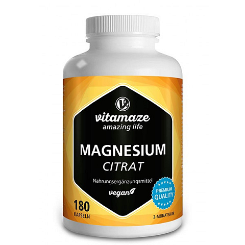 Vitamaze Magnesium Citrate Einzelvitamin