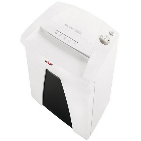 HSM Securio B24 Aktenvernichter Partikelschnitt-Zerkleinerung 56 dB 24 cm Weiß