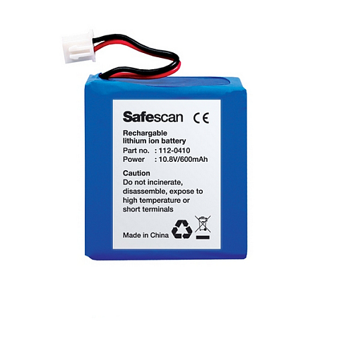 Safescan LB-105 Industrieakku Lithium-Ion (Li-Ion) 600 mAh 10,8 V