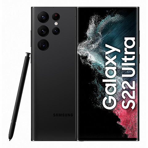 Samsung Galaxy S22 Ultra Enterprise Edition SM-S908B 17,3 cm (6.8") Dual-SIM Android 12 5G USB Typ-C 8 GB 128 GB 5000 mAh Schwarz