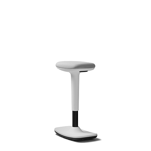 Trendoffice to-swift Gepolsterter Sitz Weiß Stoff, Polyester Kunststoff Lenkrollen 1 Stück(e)