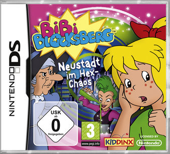 Software Pyramide Bibi Blocksberg - Neustadt im Hex-Chaos Deutsch Nintendo DS