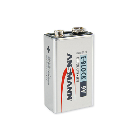 Ansmann 9V E-Block Einwegbatterie Lithium