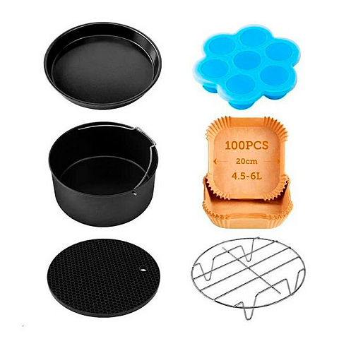 Cosori C158-6AC-EUR Friteuse Zubehör Zubehör-Set Mehrfarbig