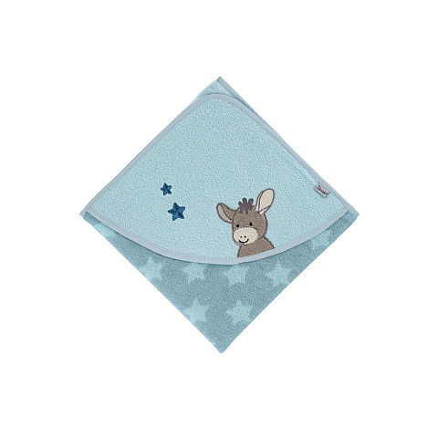 Sterntaler 7122000 Babyhandtuch Blau Baumwolle