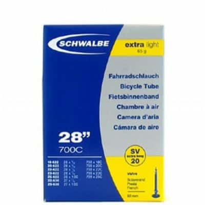 Schwalbe 10426363 Fahrradschlauch Presta-Ventil 28" 22,2 - 25,4 mm