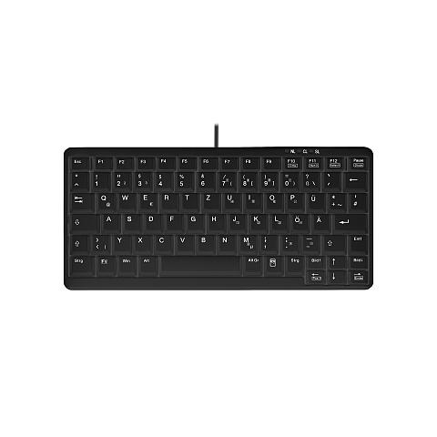 Contour Design Active Key Contour Industrietastatur IP68 Mini Kabelgebunden Schwarz DE 4100