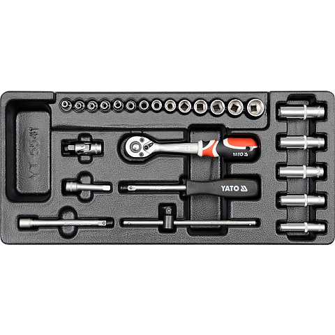 Yato YT-5541 Steckdosen/Steckdosen-Set Steckschlüssel-Satz