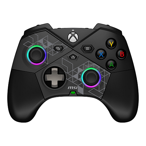 MSI FORCE PRO W CONTROLLER Schwarz USB 2.0 Gamepad Analog / Digital Android, PC, Xbox One S, Xbox One X, Xbox Series S, Xbox Series X