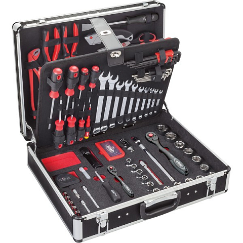 Vigor V2542 Werkzeugkoffer Schwarz