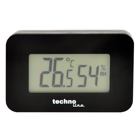 Technoline WS 7009 Digitale Wetterstation Schwarz Digital Akku