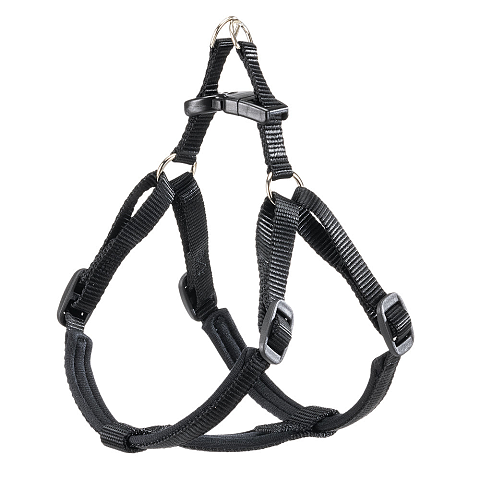 Ferplast Daytona P L Schwarz Nylon Hund Westengeschirr