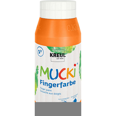 KREUL 23203 Abwaschbare Fingerfarbe Orange