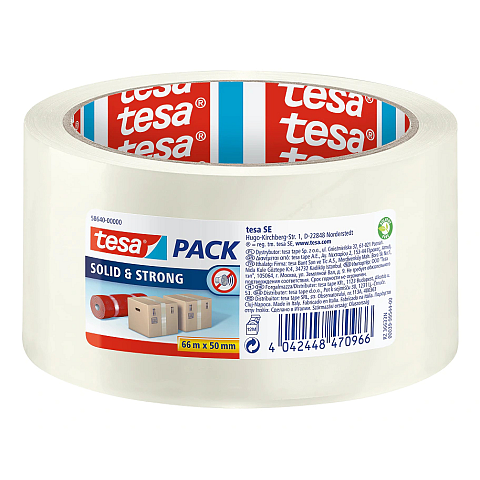 TESA 58640-00000-00 Klebeband Für die Nutzung im Innenbereich geeignet 66 m Polypropylen (PP) Transparent