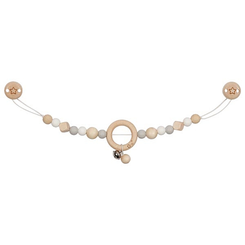 Goki Kinderwagenkette Stern grau