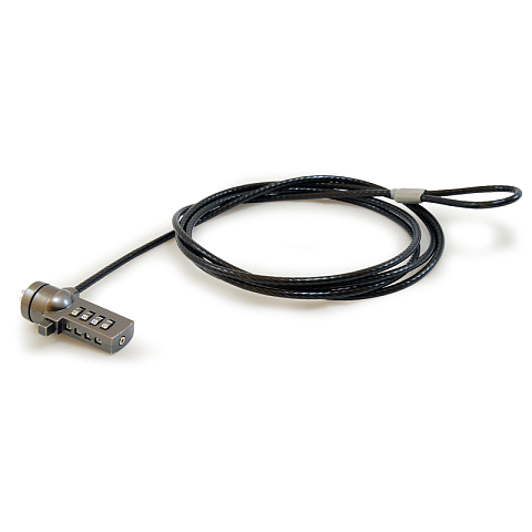 Conceptronic CNBCOMLOCK18 Kabelschloss Schwarz 1,8 m