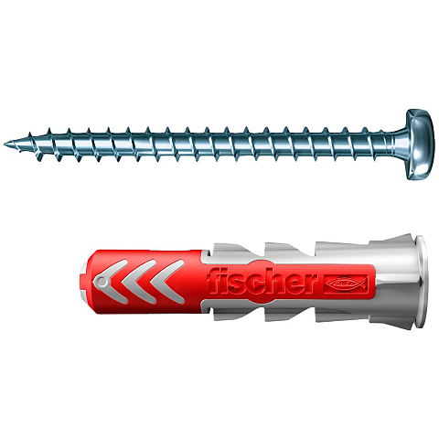 Fischer 545838 Schraubanker/Dübel 100 Stück(e) Schrauben- & Dübelsatz 30 mm