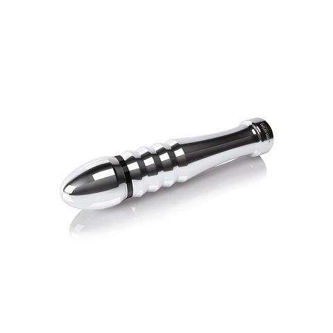 Mystim Funky Fella Fantasie-Dildo Analverkehr, Vaginaler Sex Metallisch Aluminium 130 mm 2,6 cm