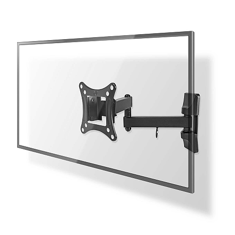 Nedis TVWM1510BK TV-Halterung 68,6 cm (27") Schwarz
