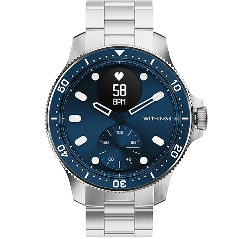 Withings ScanWatch Nova 1,6 cm (0.63") OLED 42 mm Hybrid Edelstahl GPS