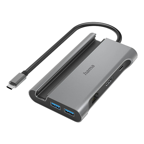 Hama Connect2Mobile V2 USB 3.2 Gen 1 (3.1 Gen 1) Type-C 1000 Mbit/s Anthrazit