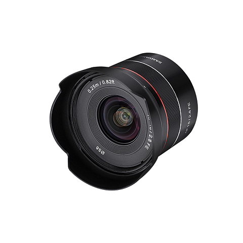 Samyang AF 18mm F2.8 FE MILC Weitwinkelobjektiv Schwarz