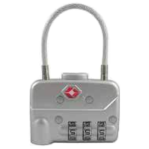 PAVO 8046744 Vorhängeschloss Cable padlock 1 Stück(e)