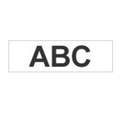 Brother Gloss Non-Laminated Labelling Tape - 12mm, Black/White Etiketten erstellendes Band TZ