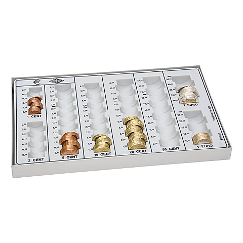 Wedo 160 758037 Bargeldaufbewahrungsbox Polystyrol Hellgrau