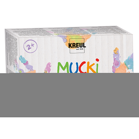 KREUL 2321 Abwaschbare Fingerfarbe Grün, Orange, Pink, Violett, Türkis, Gelb