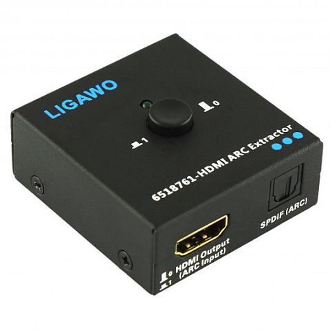 Ligawo 6518761 Audio-Konverter Schwarz