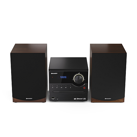 Sharp XL-B517D Heim-Audio-Mikrosystem 45 W Braun