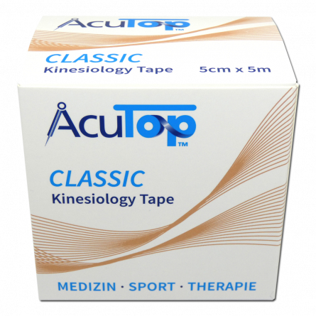 AcuTop Classic Baumwolle, Elastan 5 m 50 mm Kinesiologie Tape