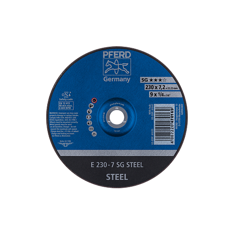 PFERD E 230-7 SG STEEL Rotierendes Schleifwerkzeug Zubehör Metall