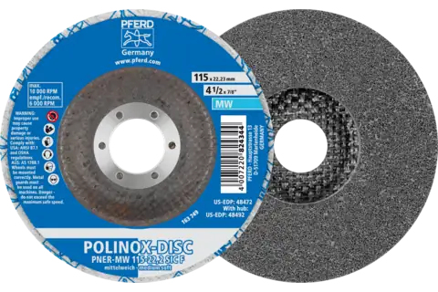 PFERD POLINOX discs PNER 5 Stück(e)