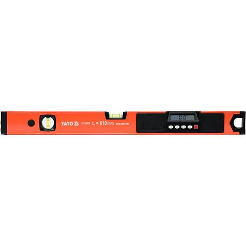 Yato YT-30400 Wasserwaage 0,61 m Schwarz, Orange