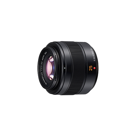 Panasonic H-XA025E Kameraobjektiv MILC/SLR Standardobjektiv Schwarz