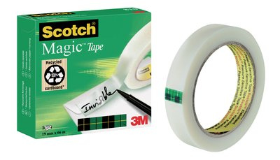 Scotch Magic Tape 810 66 m Faser, Papier