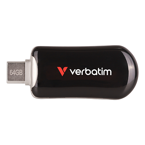 Verbatim 30224 USB-Stick 64 GB USB Typ-C 3.2 Gen 1 (3.1 Gen 1) Schwarz