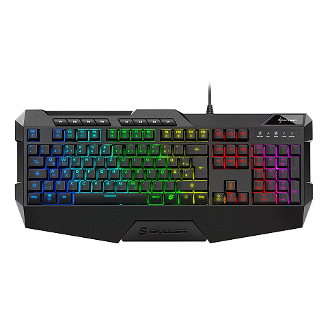 Sharkoon SKILLER SGK4 Tastatur Gaming USB QWERTZ Deutsch Schwarz