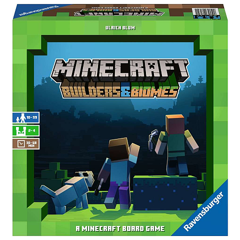 Ravensburger Minecraft Builders & Biomes Brettspiel Auf Kacheln basierend