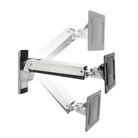 Ergotron Interactive Arm, VHD 152,4 cm (60") Wand Aluminium, Schwarz