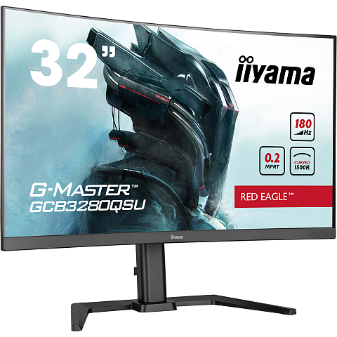 iiyama G-MASTER GCB3280QSU-B2 Computerbildschirm 80 cm (31.5") 2560 x 1440 Pixel Dual QHD LED Schwarz
