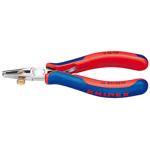 Knipex 11 92 140 Abisolierzange Blau, Rot